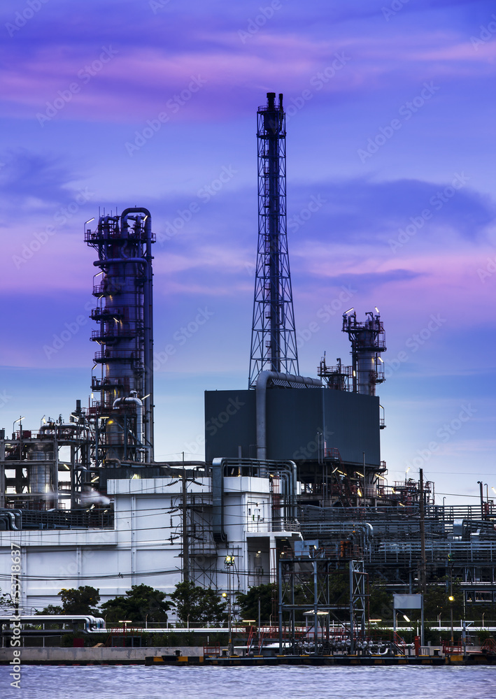 Refinery industrial plant in Bangkok Thailand. Refinery industrial plant in Bangkok Thailand.