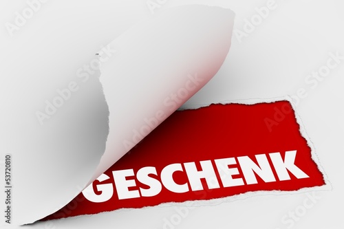 geschenk