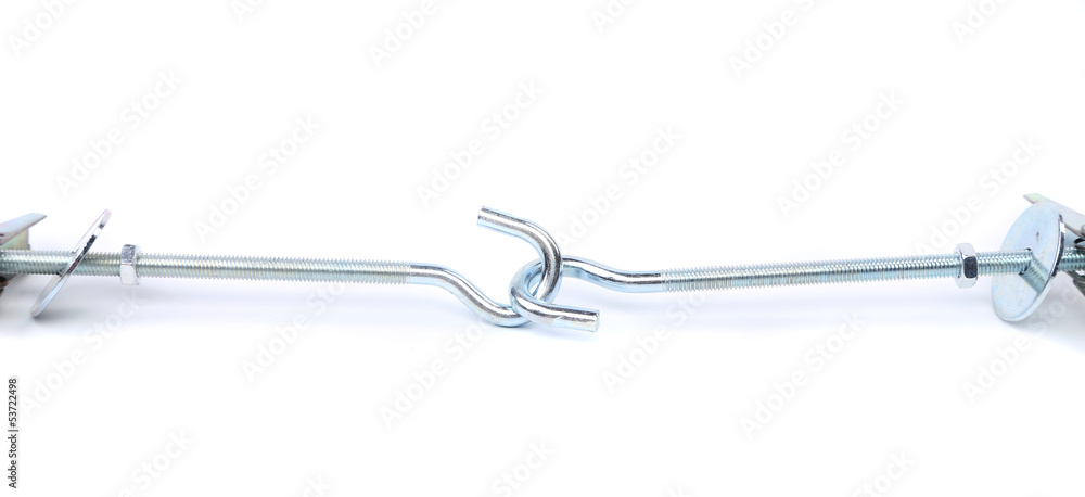 screw-rings are located on a white background