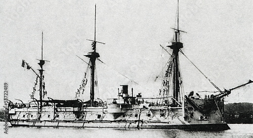 French ironclad Triomphante photo