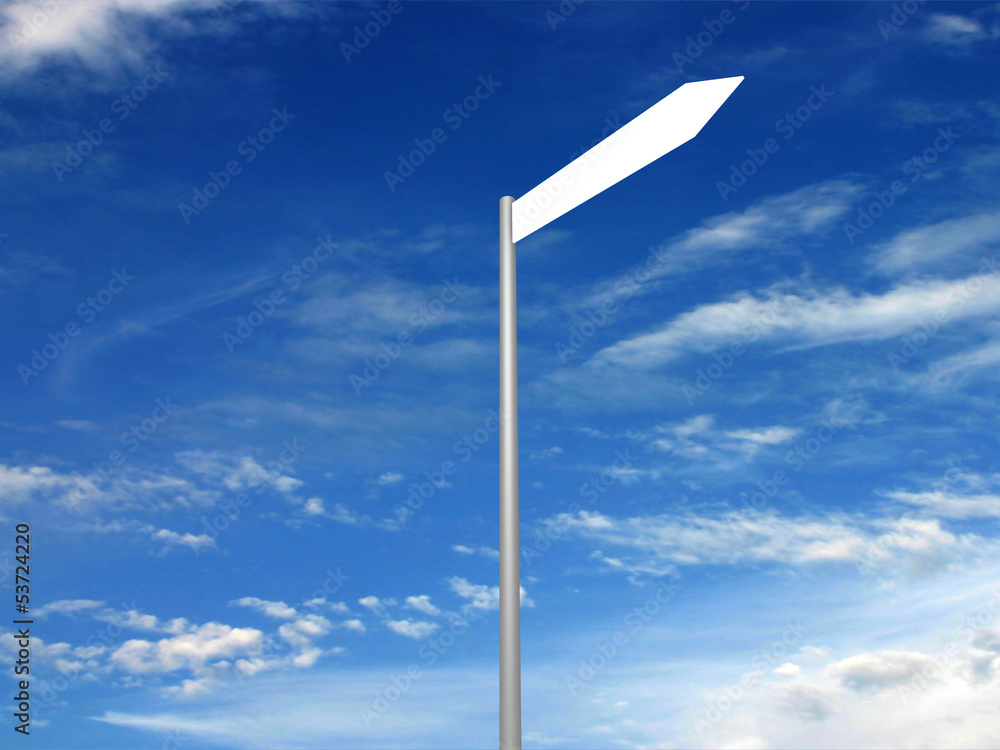 3D render of Signpost 3D render of Signpost