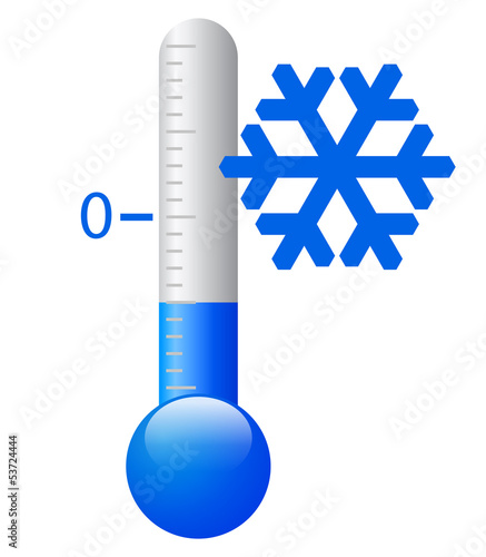 Vector ice cold symbol