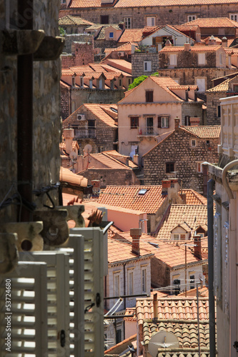 Pretty terracotta roofs