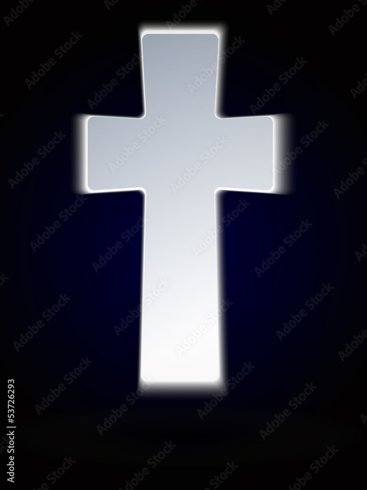 Obraz premium Dark Cross