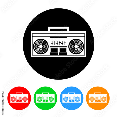 Boombox Radio Icon