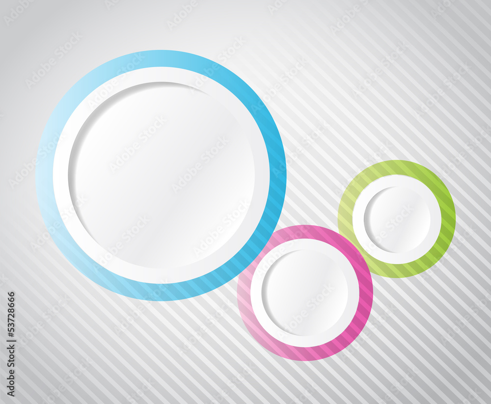 circular Infographics template illustration circular Infographics template illustration