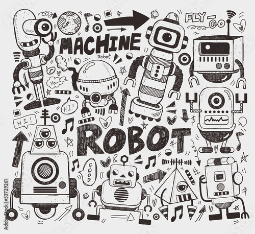 doodle robot element