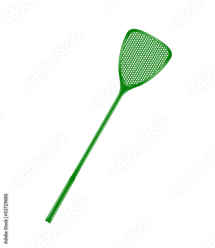 Green flyswatter