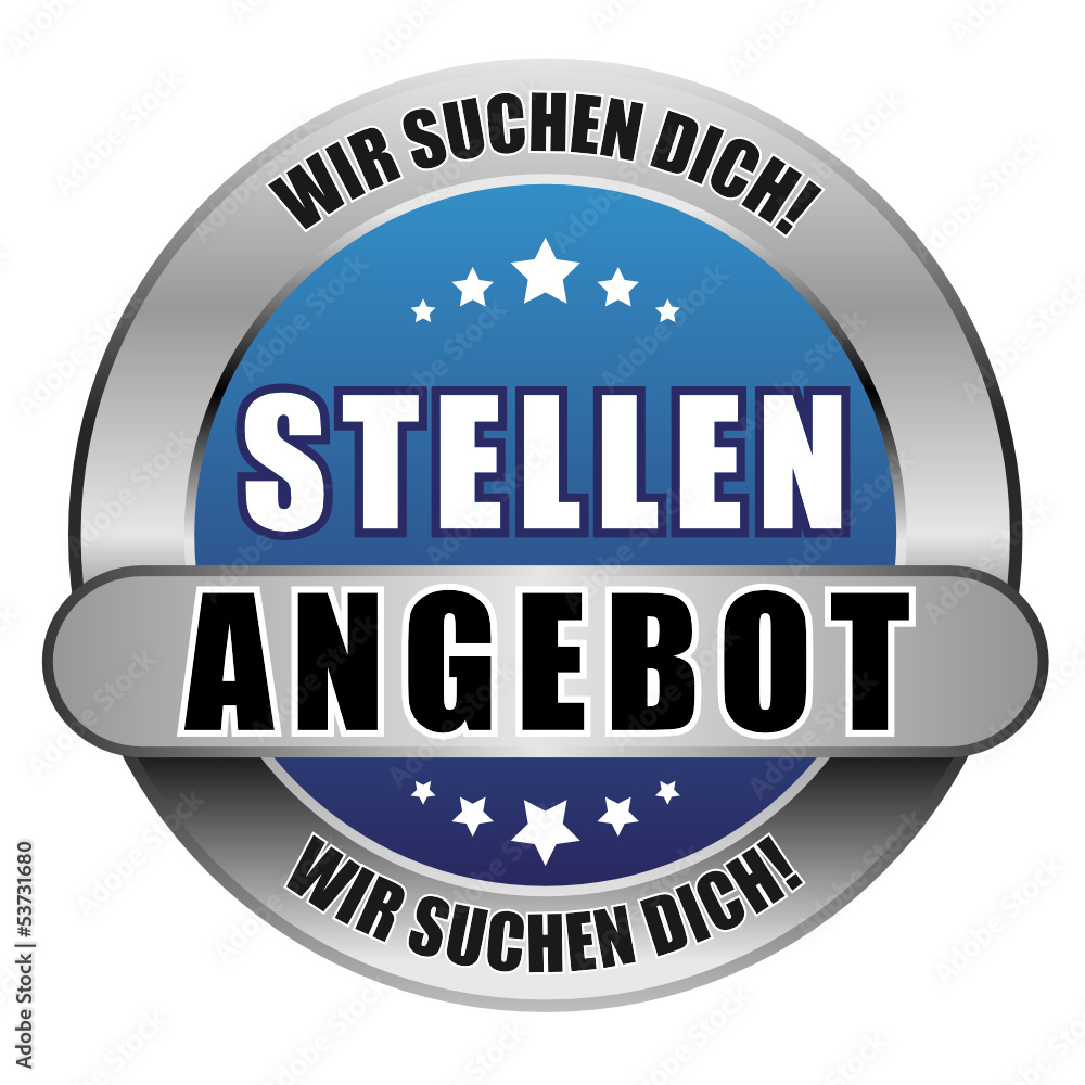 5 Star Button blau STELLENANGEBOT WSD WSD 5 Star Button blau STELLENANGEBOT WSD WSD