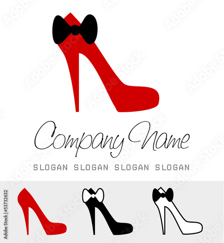 Shoes logo vector