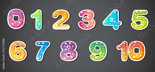 Colorful numbers