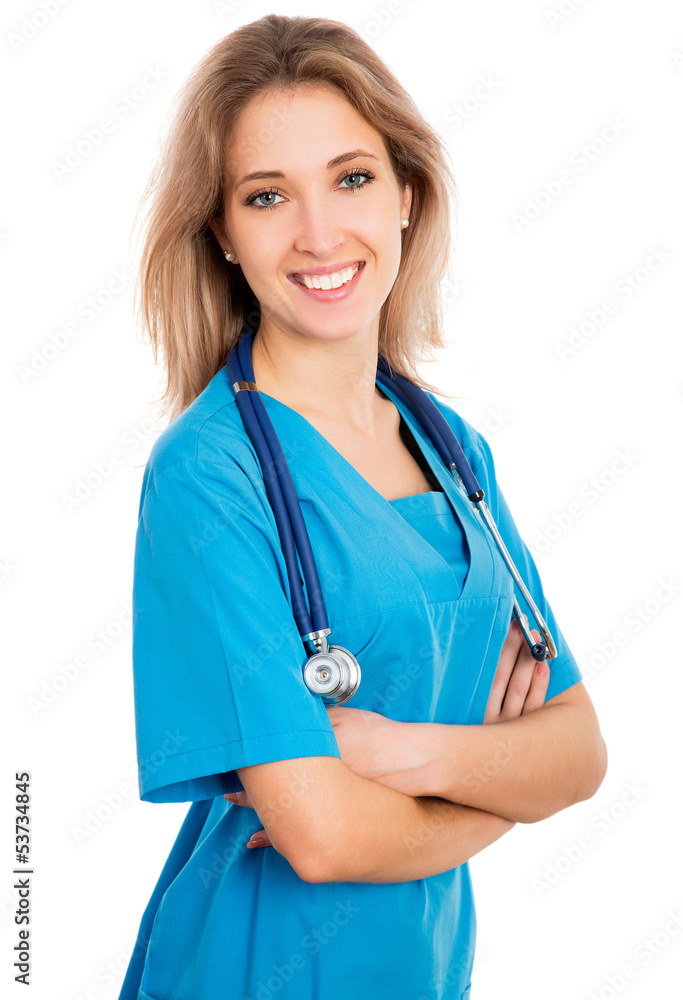 Young female doctor