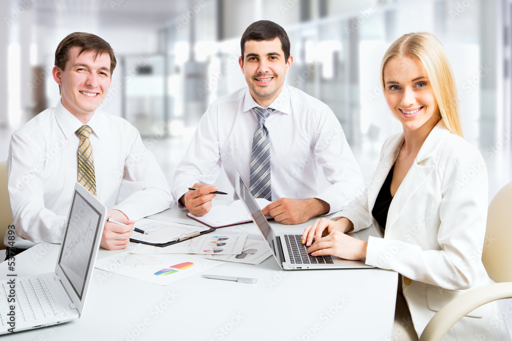 Obraz premium Business people