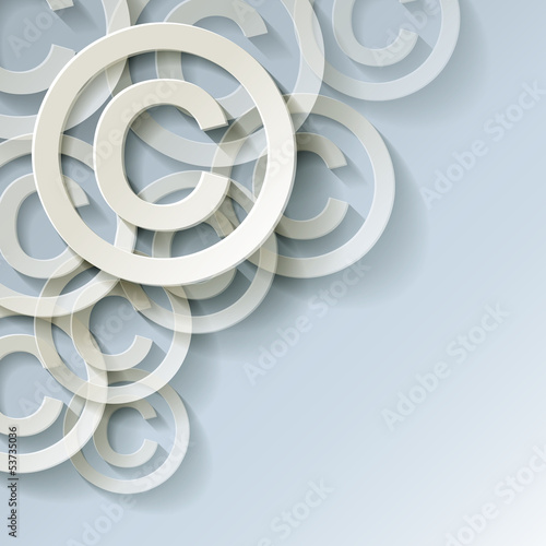 Copyright SYMBOL Papier Ecke Kalt Frost