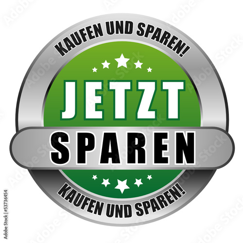 5 Star Button grün JETZT SPAREN KUS KUS