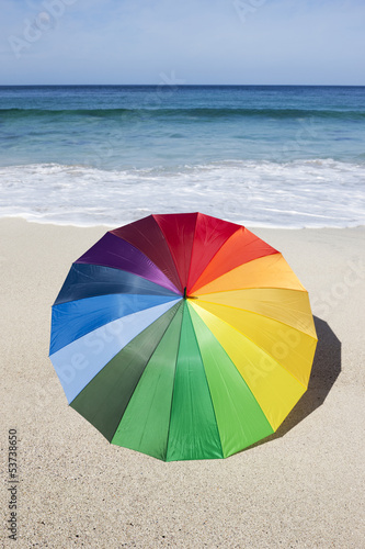 Sonnenschirm am Strand
