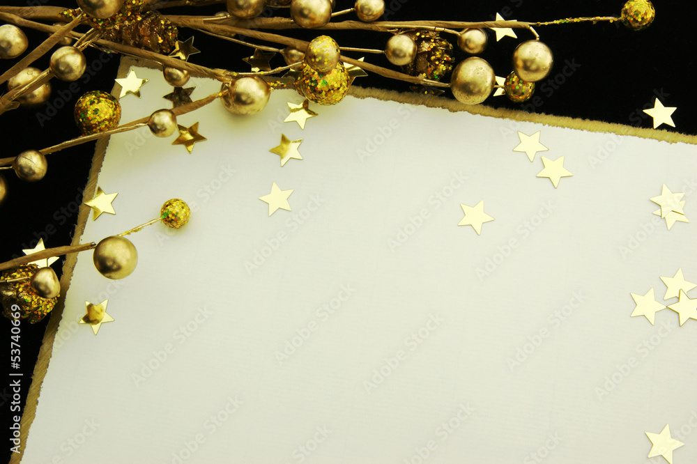 Fototapeta premium Elegant Holiday Card