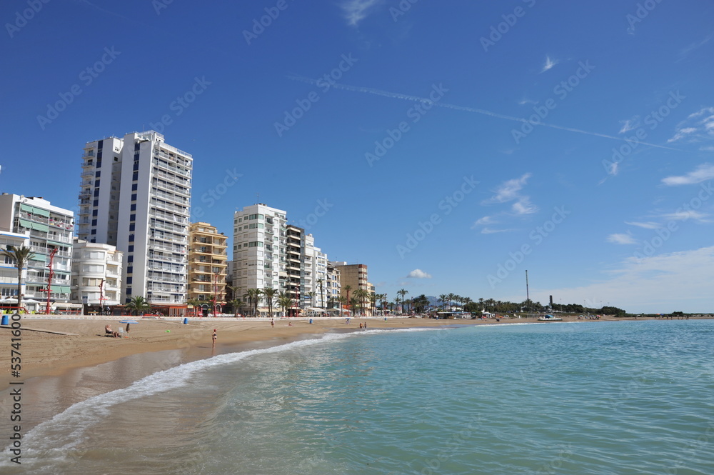Obraz premium La plage de Vinaros 1