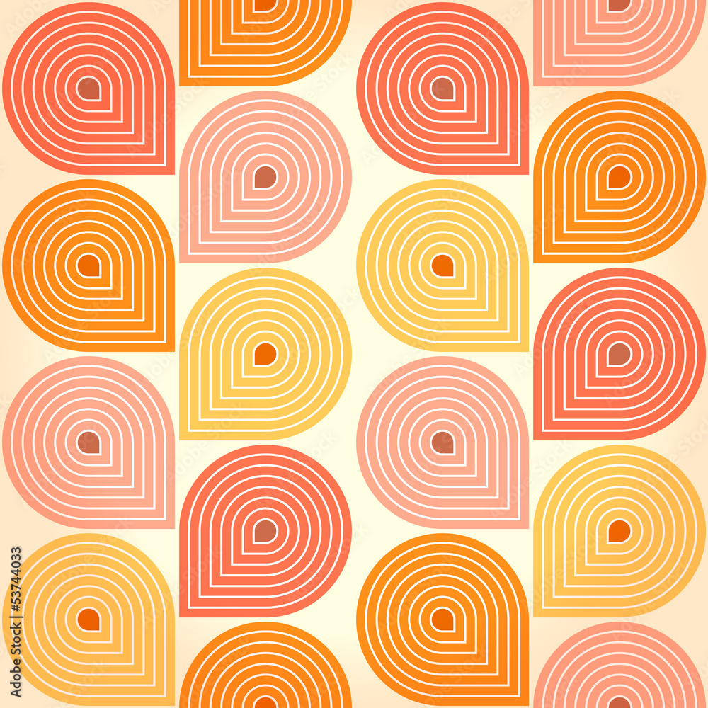 Seamless retro background with geometrical elements. Eps10 Seamless retro background with geometrical elements. Eps10
