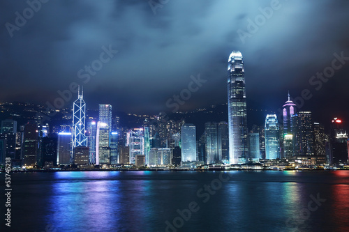 Hong Kong habour view © charnsitr