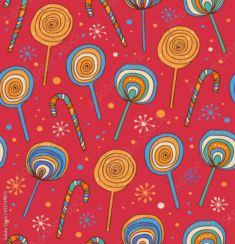 Lollipops background. Differents fruit drops