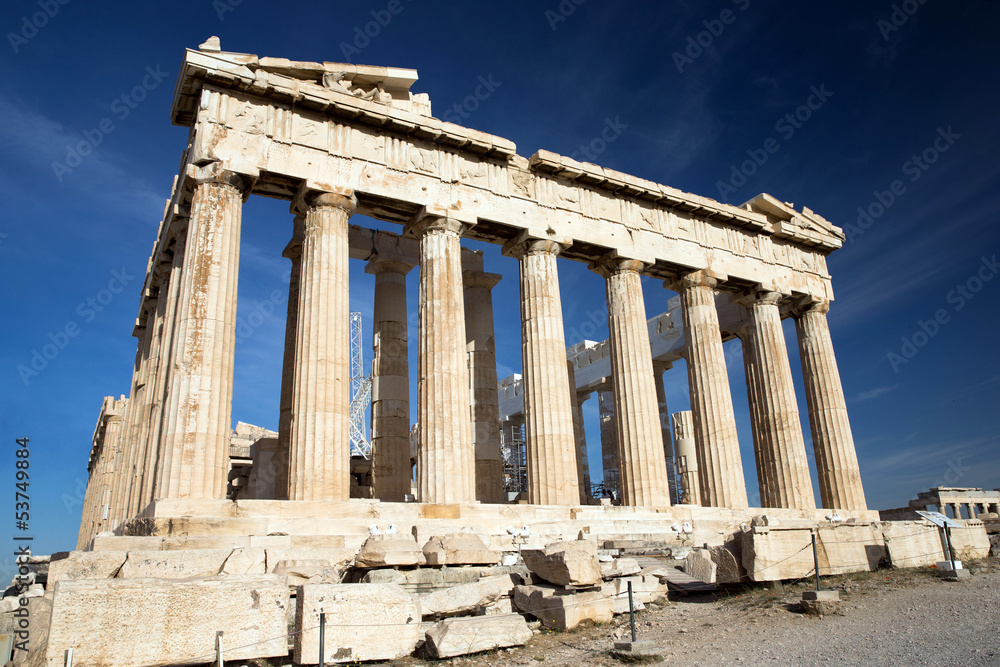 Parthenon on the Acropolis