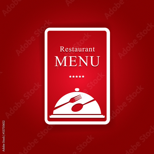 Restaurant menu design