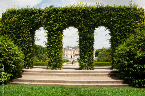 Schilderij op canvas Jardin du musée Rodin à Paris