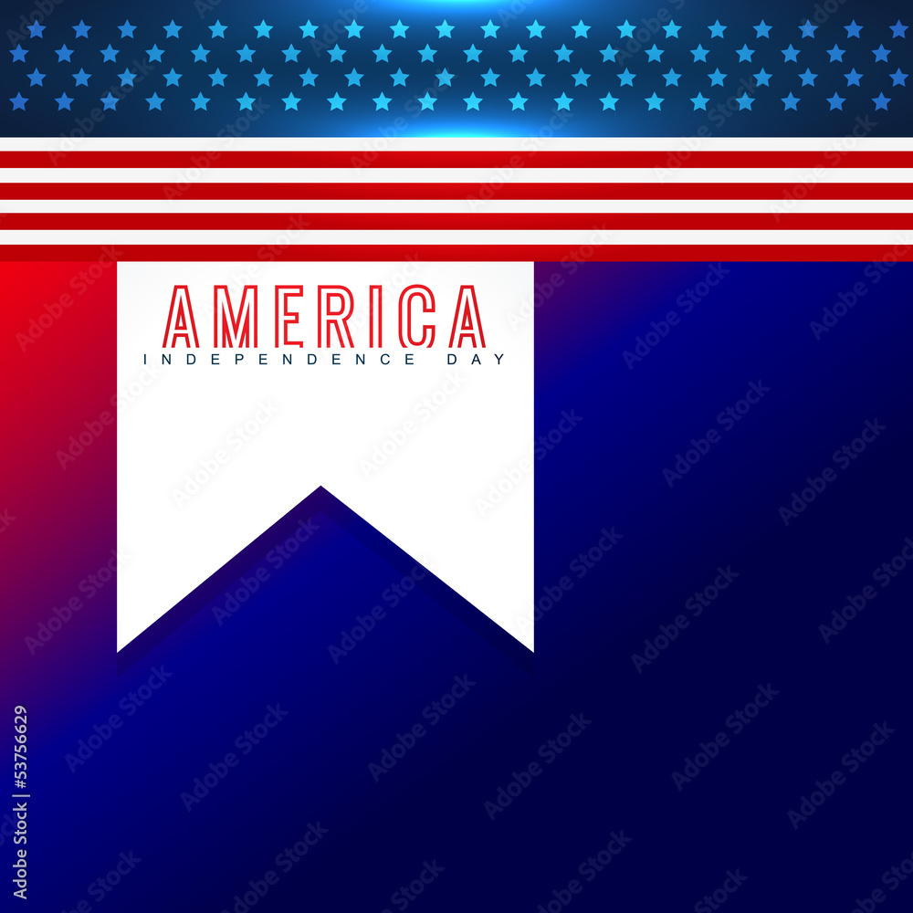 Fototapeta premium american independence day background