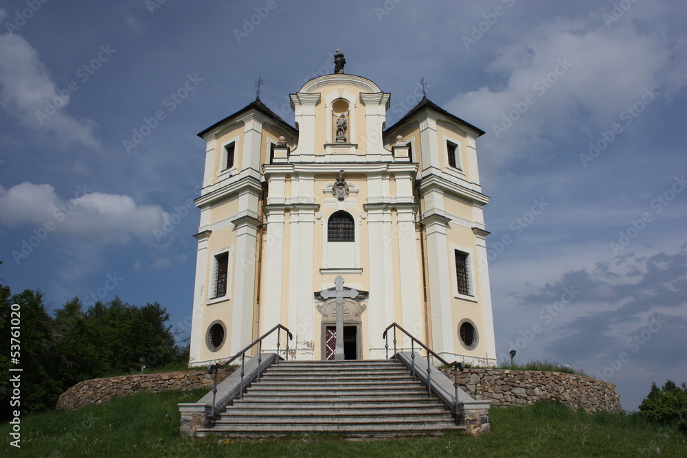 Baroque Church, Smolotely in the Czech Republic