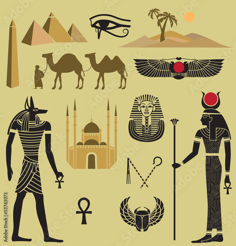 Egypt Symbols and Landmarks