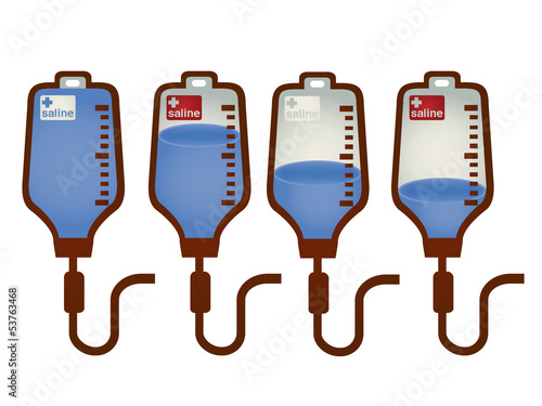 Collection of iv bag