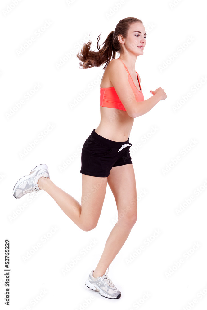 sportliche junge frau jogger laufen sport jogging sportliche junge frau jogger laufen sport jogging