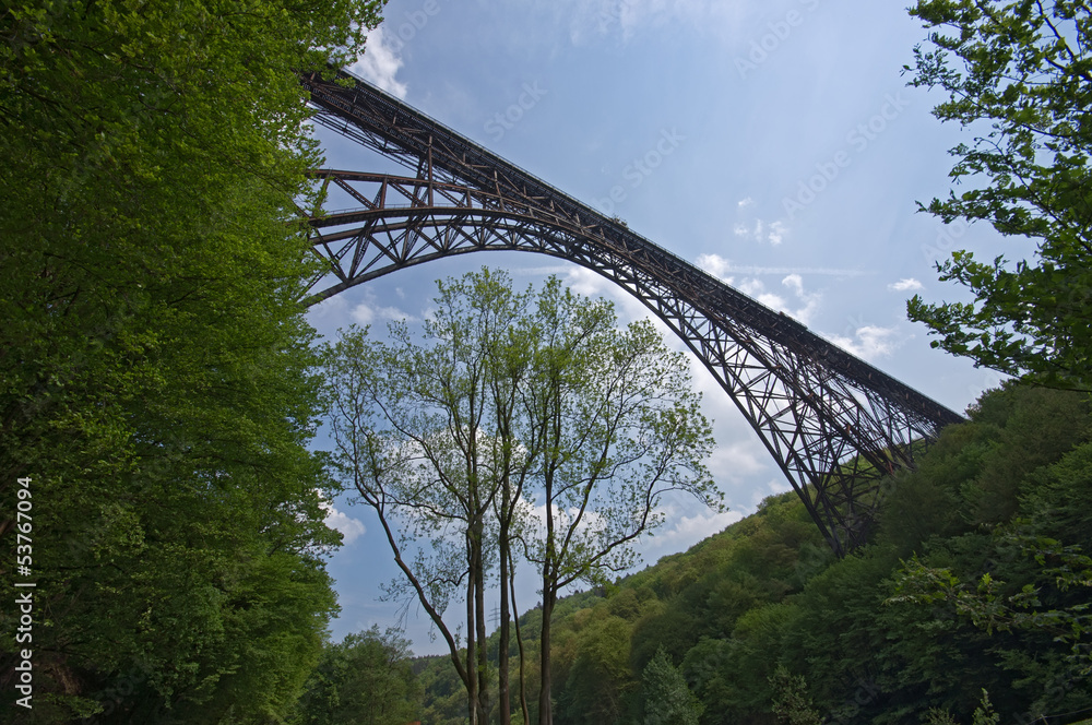Müngstener Brücke bei Solingen, Nordrhein-Westfalen