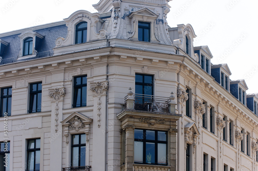 Obraz premium Altbau Hausecke