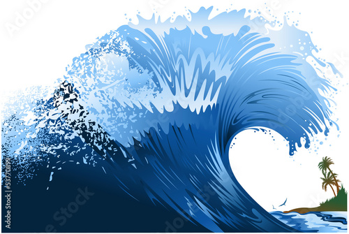 wave illustrations