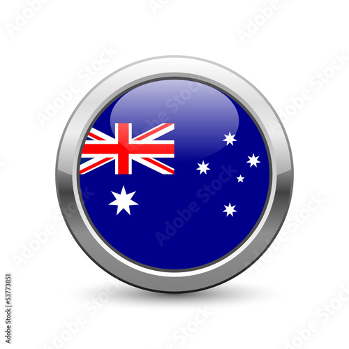 Australian flag icon web button