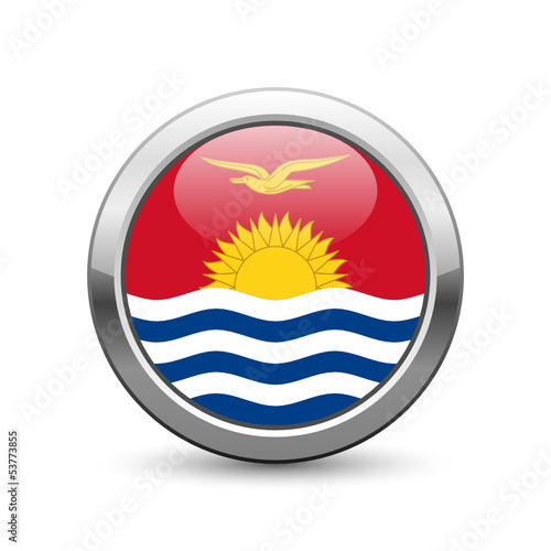 Kiribati flag icon web button