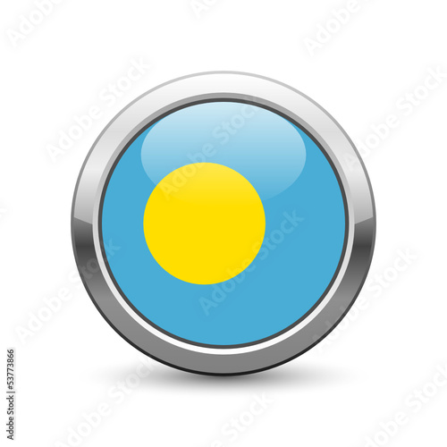 Palauan flag icon web button