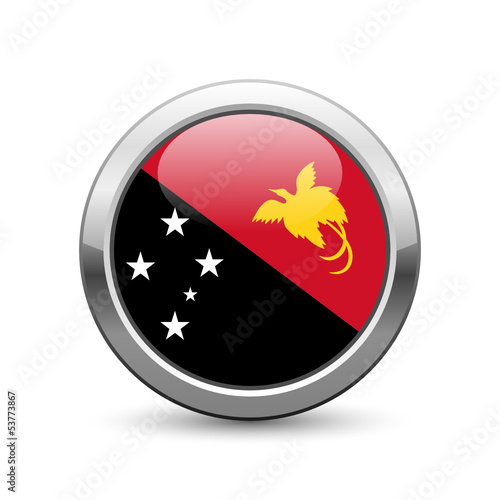 Papua New Guinea flag icon web button