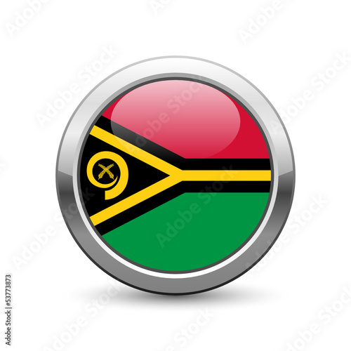 Vanuatu flag icon web button