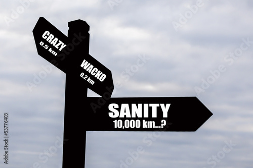 Sanity or Crazy? For business, life & politics!