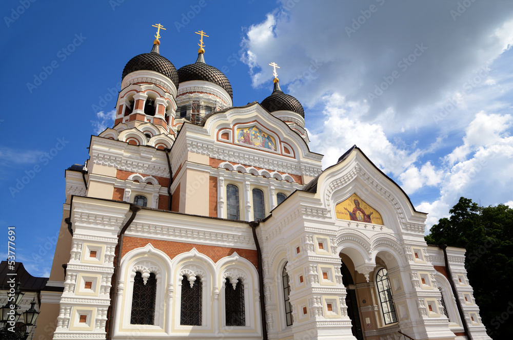 Alexander Nevsky Cathedral. Tallinn, Estonia
