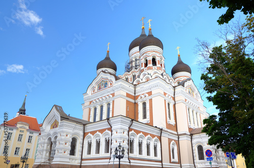 Obraz na płótnie Alexander Nevsky Cathedral. Tallinn, Estonia w salonie