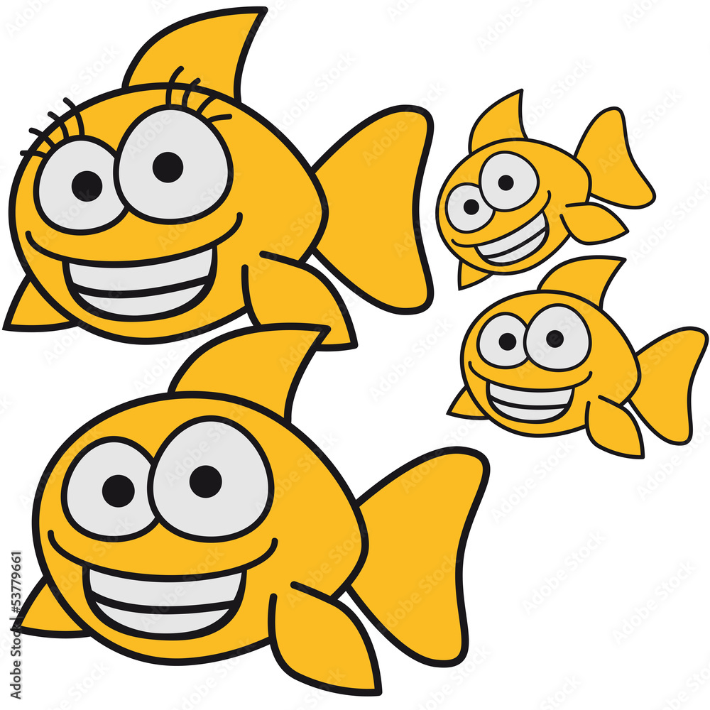 Funny Fish Family Funny Fish Family