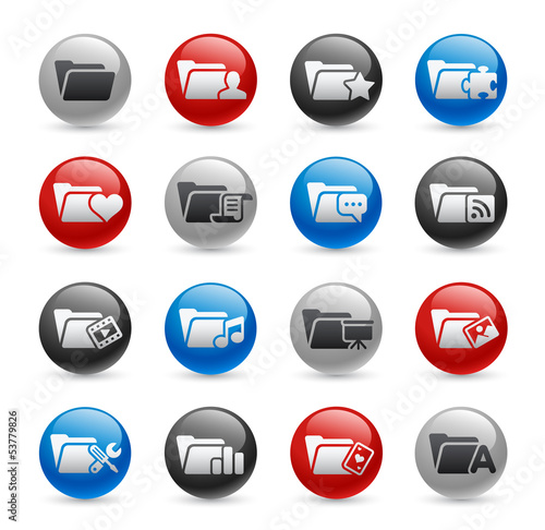 Folder Icons - Set 2 -- Gel Pro Series