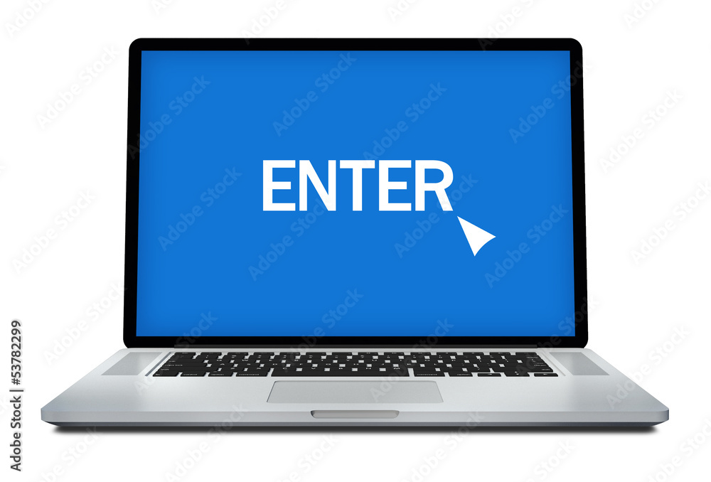 3d render Laptop isolated on white 3d render Laptop isolated on white
