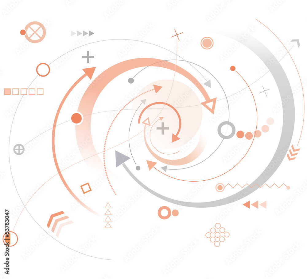 スパイラルイラスト Stock Vector Adobe Stock