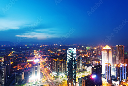 Wallpaper Mural Bird view at Nanchang China.  Torontodigital.ca
