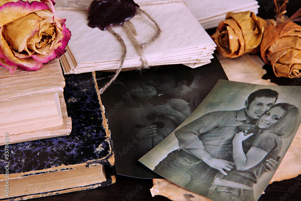 Obraz premium Vintage memories close up